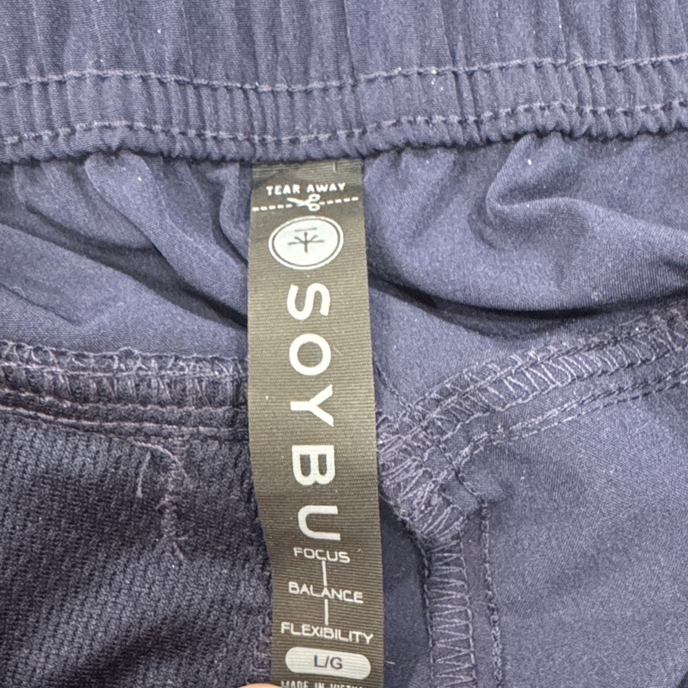 Soybu Men's Deep Blue Joggers - Picture 2 of 2